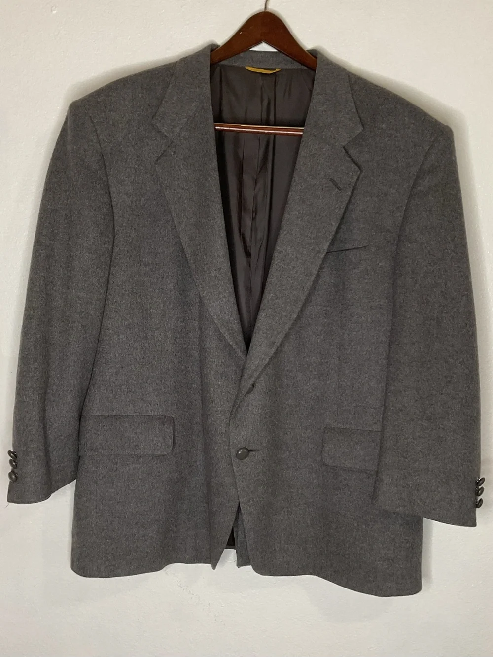 Sterling & Hunt Camel Hair Gray Sport Coat Blazer